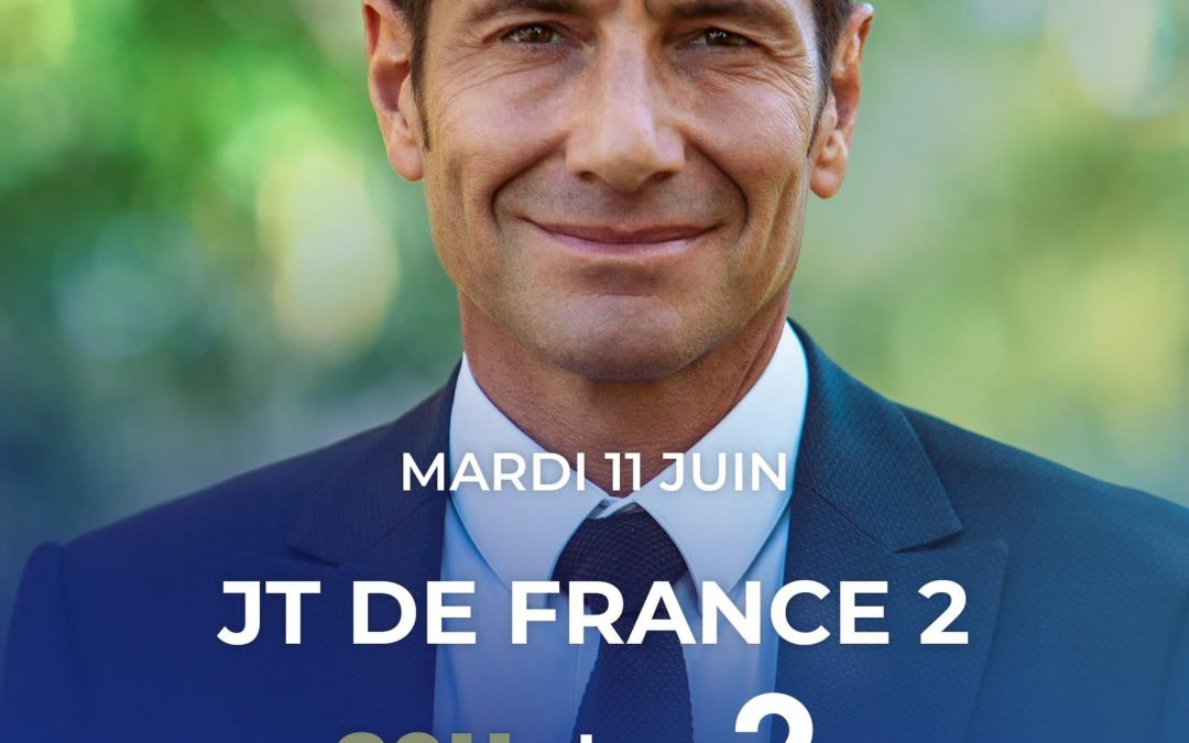 📣  David Lisnard sur le plateau du JT de France 2 le 11 Juin 2024.